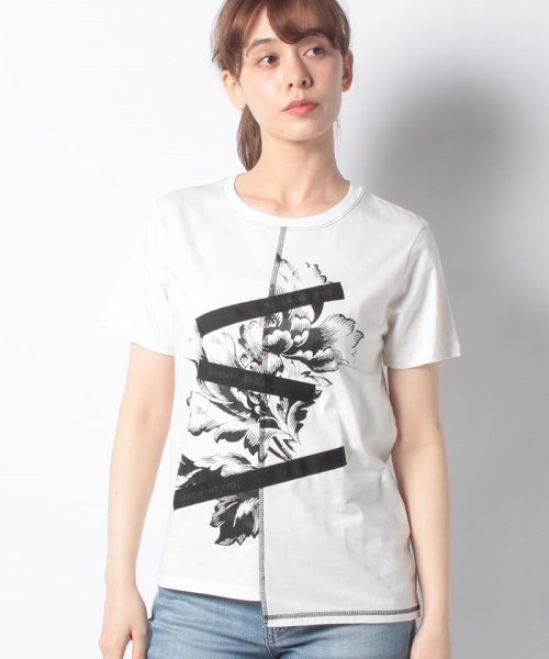 Desigual(デシグアル)/Tシャツ半袖 SERYLL/ホワイト系