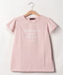 Lovetoxic(ラブトキシック)/フリルチュール半袖Tシャツ/ピンク