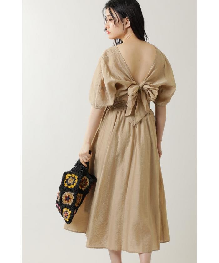 セール 46 Off 後ろリボンワンピース ローズバッド Rose Bud Magaseek