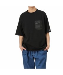 MAC HOUSE(men)(マックハウス（メンズ）)/KANGOL カンゴール デザインポケットTシャツ KPMC－10171－Z/ブラック