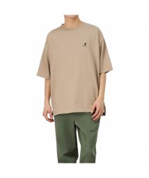 MAC HOUSE(men)(マックハウス（メンズ）)/KANGOL カンゴール バックロゴプリントTシャツ KPMC－10169－Z/ベージュ