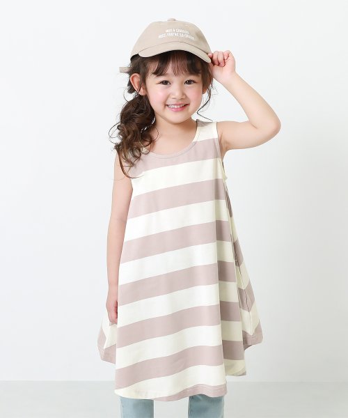 セール ボーダーフレアタンクワンピース デビロック Devirock Magaseek