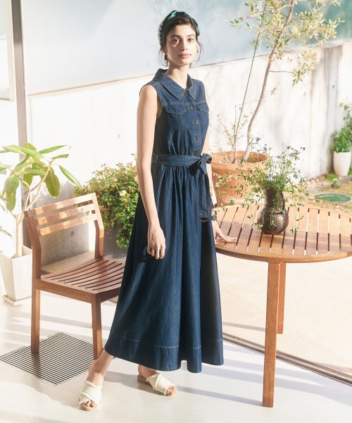 クーポン スーパーライトデニム ワンピース ストロベリーフィールズ Strawberry Fields Magaseek