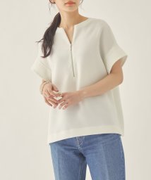 Emmel Refines エメル リファインズ Em Hw 2way ジップ ブラウス ウォッシャブル エメル リファインズ Emmel Refines Magaseek