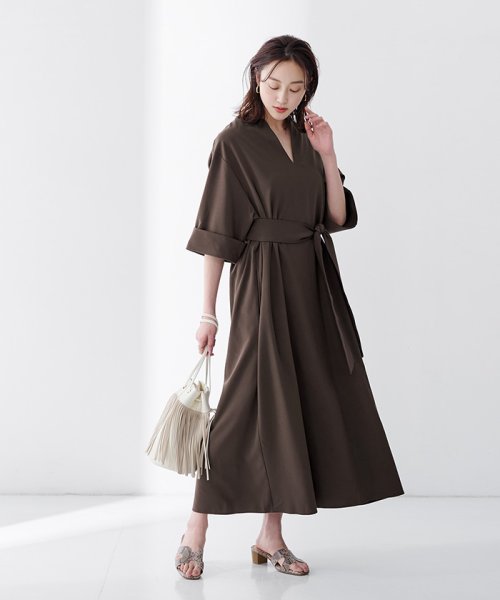 キーネックロングワンピース ユアーズ Ur S Magaseek キーネックロングワンピース ユアーズ Ur S Magaseek
