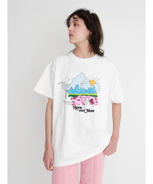 Levi's(リーバイス)/GRAPHIC SS ROADTRIP Tシャツ AMA HERE AND NOW/NEUTRALS