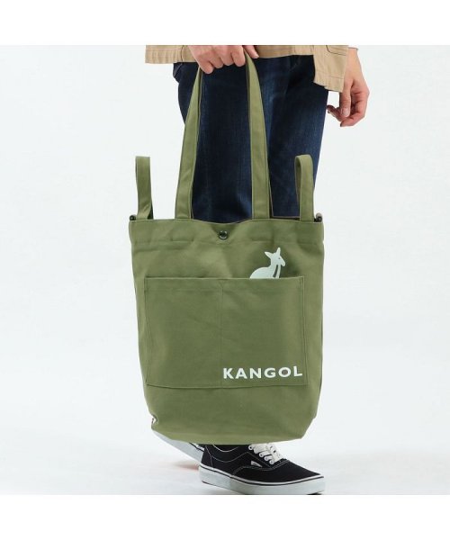 カンゴール トートバッグ Kangol バッグ Head 2way トート ショルダー 2wayトートバッグ 高校生 250 1490 カンゴール Kangol Magaseek