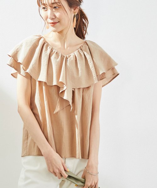 セール ロペピクニック Rope Picnic フロントフリルブラウス Magaseek セール ロペピクニック Rope Picnic フロントフリルブラウス Magaseek