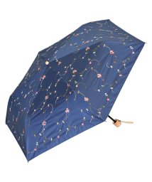 GENUINE UMBRELLA WORKS(ジェニュイン アンブレラ ワークス)/日傘 折りたたみ 完全遮光 遮光率99% 軽量 遮光 3段 晴専用 UVカット GENUINE UMBRELLA WORKS ジェニュイン アンブレラ ワークス/ネイビー