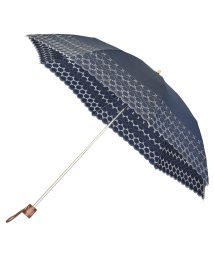 GENUINE UMBRELLA WORKS(ジェニュイン アンブレラ ワークス)/日傘 折りたたみ 完全遮光 遮光率99% 軽量 遮光 2段 晴専用 UVカット GENUINE UMBRELLA WORKS ジェニュイン アンブレラ ワークス/ネイビー