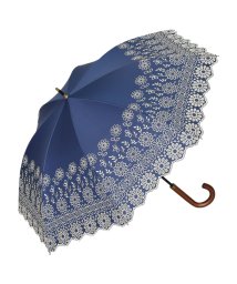 GENUINE UMBRELLA WORKS(ジェニュイン アンブレラ ワークス)/日傘 長傘 完全遮光 遮光率99% 軽量 遮光 晴専用 UVカット GENUINE UMBRELLA WORKS ジェニュイン アンブレラ ワークス 81cm /ネイビー