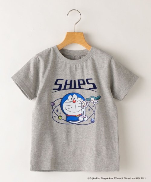 SHIPS KIDS(シップスキッズ)/SHIPS KIDS:＜映画ドラえもん のび太の宇宙小戦争（リトルスターウォーズ）2021＞TEE(145cm)/グレー