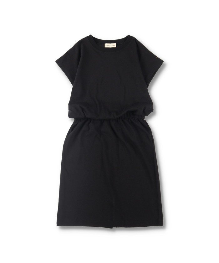 クーポン セール 10 Off Web限定 後ろスリット半袖ワンピース ブランシェス Branshes Magaseek