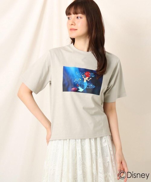 セール ディズニープリンセス アリエル プリントtシャツ クチュールブローチ Couture Brooch Magaseek