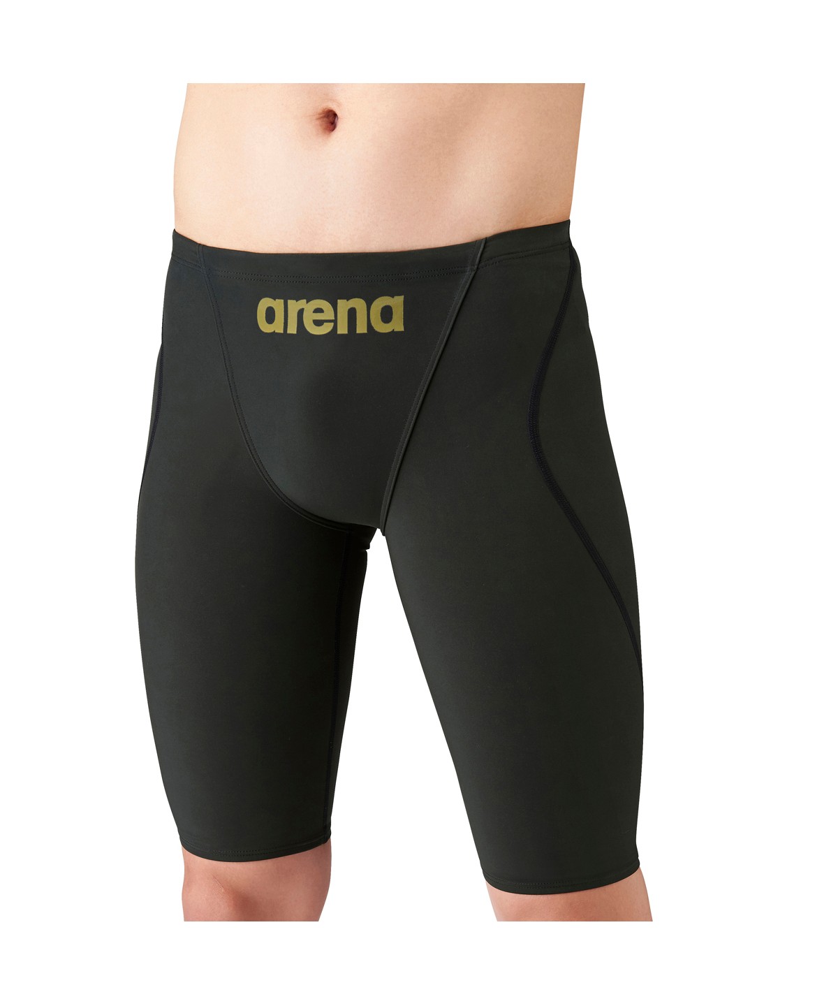 arena(ings) 【競泳水着】アクアフォースフュージョントライ ジュニアハーフスパッツ|公式大会可 ブラック系1 R120 arena(ings) 【競泳水着】アクアフォースフュージョントライ ジュニアハーフスパッツ|公式大会可 ブラック系1 R120