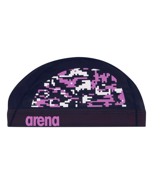 arena (アリーナ)/デジタランドデザイン メッシュキャップ/ネイビー