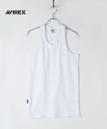 AVIREX(AVIREX)/【AVIREX】アヴィレックス テレコリブ タンクトップ/ホワイト