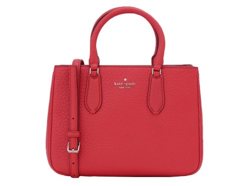 kate spade new york(ケイトスペードニューヨーク)/【kate spade new york(ケイトスペード)】kate spade new york ケイトスペード LEIGHTON SMALL SATCHEL/レッド系