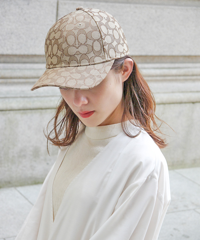 Coach(コーチ)】COACH コーチ Hat Signature Jacquard Cap 4855khazz ...