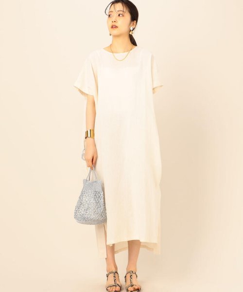 セール Normment ノーメント リネンコットンvバックワンピース セカンドノーリーズ 2nd Nolley S Magaseek
