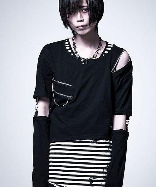 Civarize パンクテイスト2pset ロンt 長袖 長袖tシャツ パンク ボーダー タンクトップ タンク メンズ ファッション 服 ヴィジュアル系 シヴァーライズ Civarize Magaseek