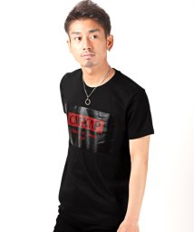 LUXSTYLE(ラグスタイル)/CMXAPボックスロゴTシャツ/Tシャツ メンズ 半袖 ボックスロゴ プリント/レッド