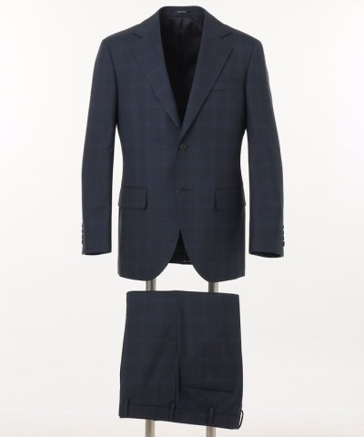 【Essential Clothing】ダブルウィンドーペーン スーツ