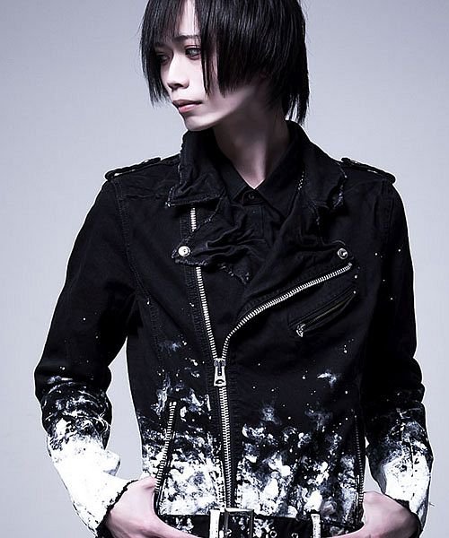 CIVARIZE(シヴァーライズ)/CIVARIZE 加工デニムライダースジャケット ライダース ジャケット デニム ダブル ヴィジュアル系 V系 メンズ レディース ファッション/ブラック