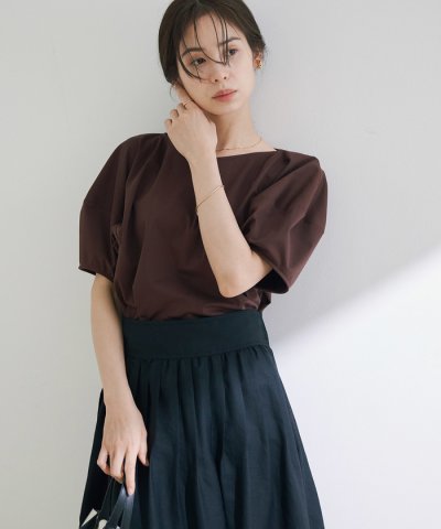 ROPE'／【洗える】ライトフォルム袖カットソー／504035151