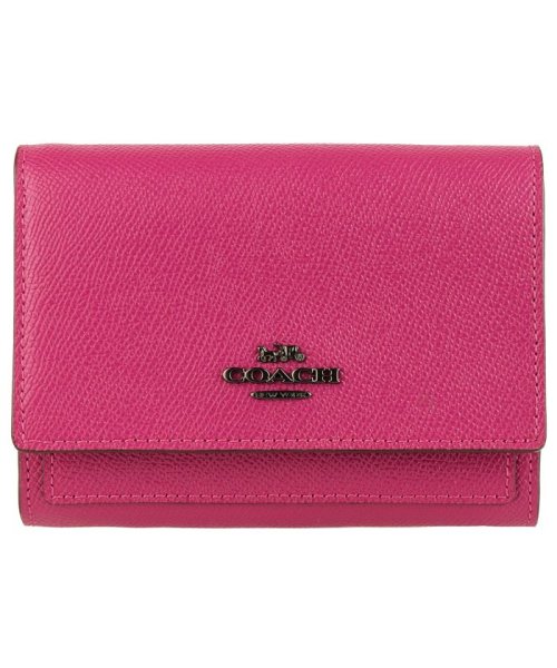 COACH(コーチ)/【Coach(コーチ)】Coach コーチ Medium Flap Wallet 78390v5ajnzz/ピンク系