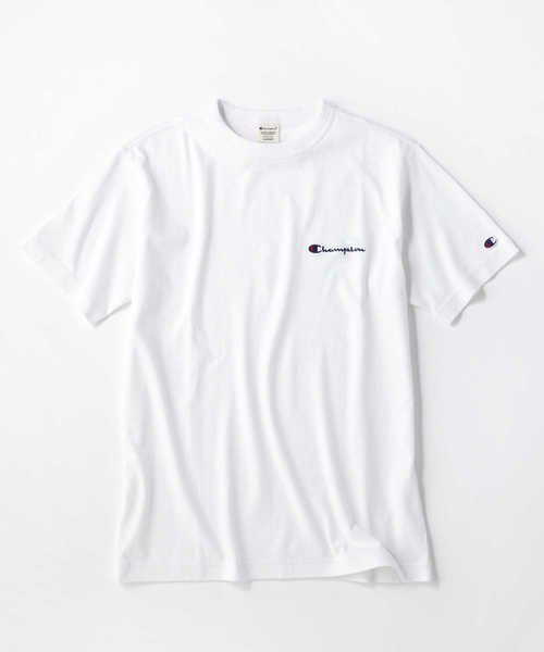 チャンピオン Usaコットンスクリプトクルーネックtシャツ Champion Champion Magaseek