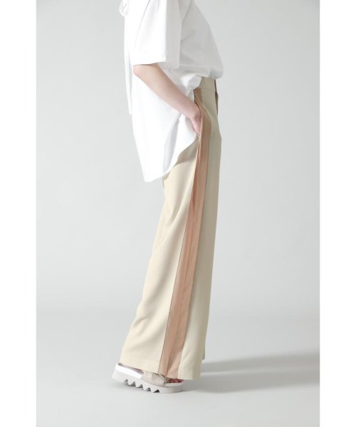 セール バイカラージョーゼットパンツ アドーア Adore Magaseek