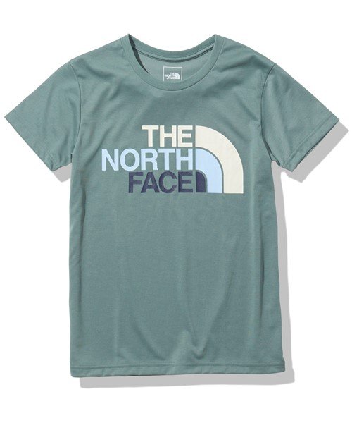 THE NORTH FACE(ザノースフェイス)/S/S COLFU LOGO T/グリーン