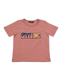 chil2(チルツー)/スマイリーTシャツ/ピンク