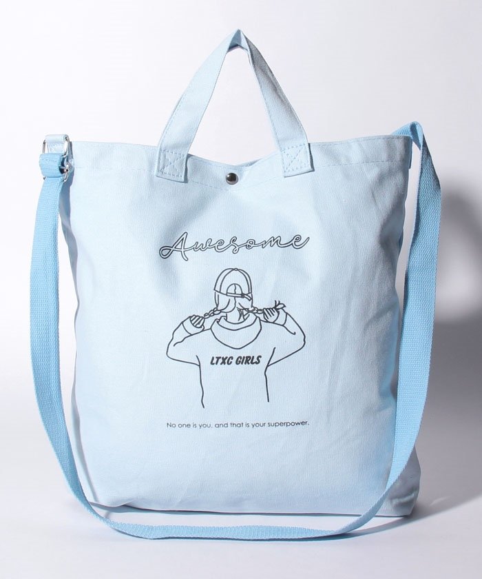 セール 50 Off イラスト2wayトートバッグ ラブトキシック Lovetoxic Magaseek