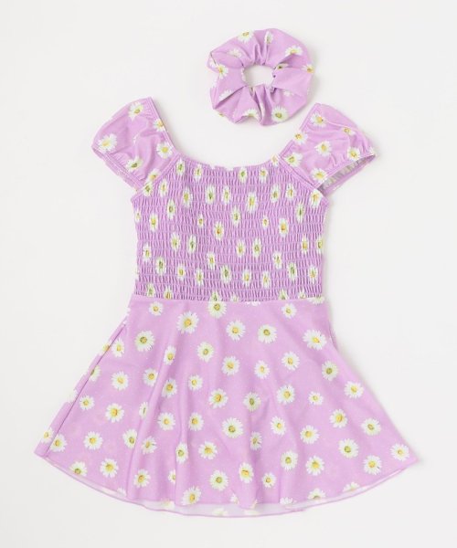 セール ジュニア スイムワンピース シュシュ デイジー グリーンレーベルリラクシング キッズ Green Label Relaxing Kids Magaseek