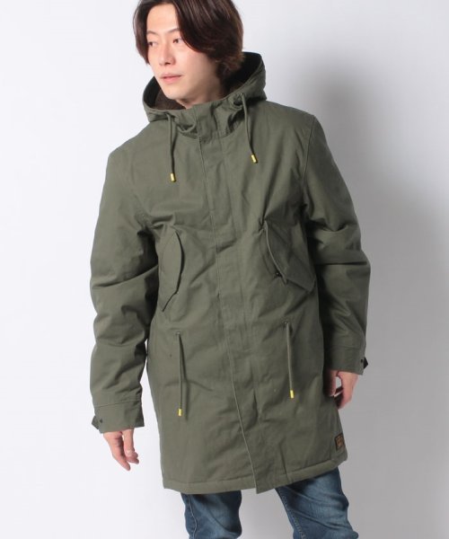 LEVI’S OUTLET(リーバイスアウトレット)/SKATE FISH TAIL PARKA OLIVE NIGHT/グリーン