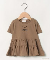 b-ROOM(ビールーム)/【MIFFY】MIFFYティアードTシャツ/ベージュ