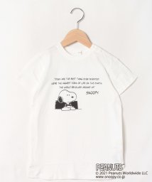 b-ROOM(ビールーム)/【PEANUTS】SNOOPYビッグTシャツワンピース/オフホワイト