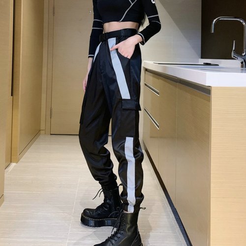 セール リフレクティブ カーゴパンツ レディース ミニミニストア Miniministore Magaseek