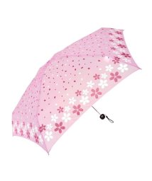 BACKYARD FAMILY(バックヤードファミリー)/HYGGE 5段マイクロ 折りたたみ傘/ピンク系1