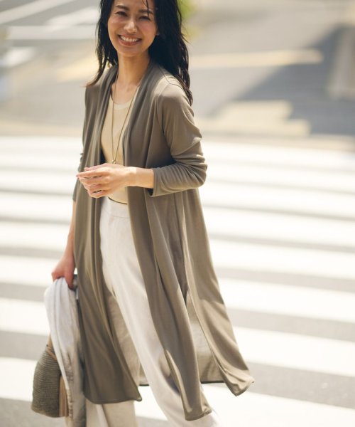 洗える マルチファンクション ロング カーディガン レディースファッション 阪急百貨店公式通販 Hankyu Fashion