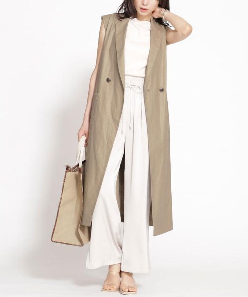 クーポン開催中 セール 40 Off ヘンプジレワンピース ノースリーブ ナノ ユニバース Nano Universe Magaseek