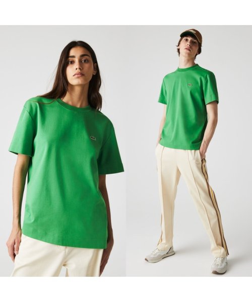 LACOSTE Mens(ラコステ　メンズ)/オーガニックコットンTシャツ/グリーン