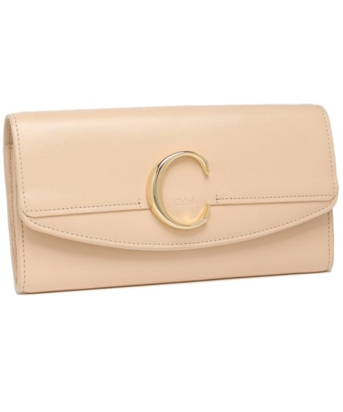 セール クロエ 長財布 クロエc クロエシー ベージュ レディース Chloe Chc19sp055a37 284 クロエ Chloe Magaseek
