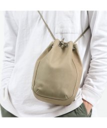 hobo(ホーボー)/ホーボー ショルダーバッグ hobo 巾着バッグ HORSE LEATHER DRAWSTRING BAG 本革  軽量 小さめ 日本製 HB－BG3305/グレー