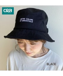 CRB(シーアールビー)/ロゴバックベルトバケットハット/ブラック