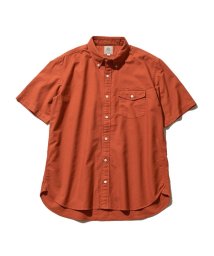 J.PRESS MENS(J．プレス　メンズ)/ガーメントダイ ショートポイント BDオックスシャツ/ブラウン系