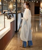 nano・universe/WEB限定/バックプリーツシャツワンピース 長袖/503951460