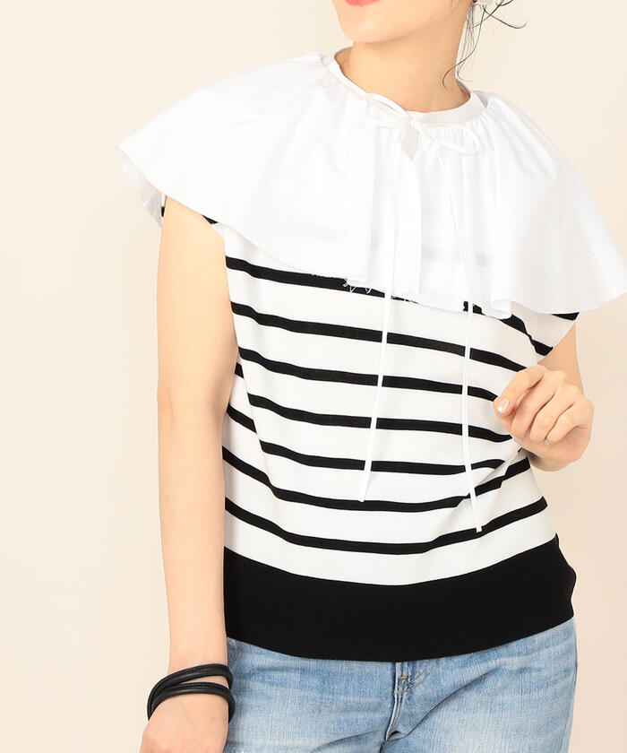 新品未使用【イエナ】上質素材ホールガーメント ノースリーブニット F